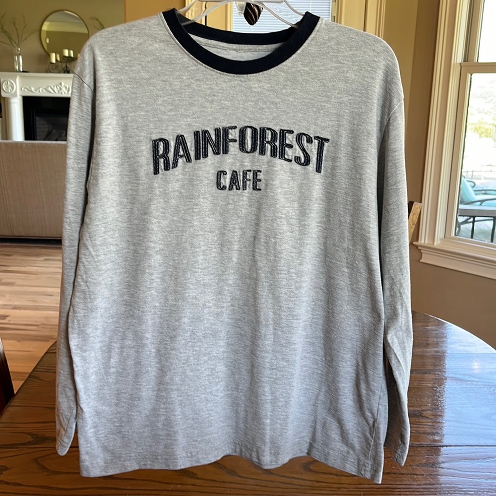 Rainforest Cafe Long Sleeve Tshirt Womens M Top